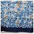 Hermès HERMES Carre 90 Sciarpa L'ARBRE de SOIE Seta Blu Autentica 189417M - vista 9