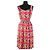 Autre Marque Mehrfarbiges Kleid Mehrfarben