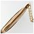 Céline Clutch con catena CELINE C Macadam in scamosciato marrone e oro Auth ka5100A D'oro - vista 5