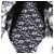 Christian Dior Oblique Jacquard Lady Dior Medium Rattan Navy Auth BA14029SAM Beige Blu navy - vista 11