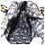 Christian Dior Oblique Jacquard Lady Dior Medium Rattan Navy Auth BA14029SAM Beige Blu navy - vista 22