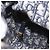 Christian Dior Oblique Jacquard Lady Dior Medium Rattan Navy Auth BA14029SAM Beige Blu navy - vista 24