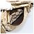 Marsupio GUCCI GG Canvas Beige Oro 28566 Auth ka5124 D'oro - vista 20