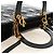 Borsa Christian Dior Canage in pelle di agnello nera e oro Auth 180510SAM Nero D'oro - vista 6
