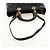 Borsa Christian Dior Canage in pelle di agnello nera e oro Auth 180510SAM Nero D'oro - vista 8