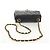 CHANEL Matelasse Chain Shoulder Bag Lamb Skin Black Gold CC Auth 146079SAV Nero D'oro - vista 7