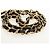 CHANEL Matelasse Chain Shoulder Bag Lamb Skin Black Gold CC Auth 146079SAV Nero D'oro - vista 9