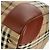 Borsa Boston BURBERRY Nova Check in PVC e pelle 2way Beige Oro Auth 168710V D'oro - vista 15