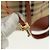 Borsa Boston BURBERRY Nova Check in PVC e pelle 2way Beige Oro Auth 168710V D'oro - vista 16
