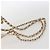 CHANEL Matelasse Rucksack Lackleder Gold CC Auth 169659SM Golden - Ansicht 10