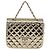 CHANEL Matelasse Rucksack Lackleder Gold CC Auth 169659SM Golden - Ansicht 2
