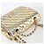 CHANEL Matelasse Rucksack Lackleder Gold CC Auth 169659SM Golden - Ansicht 6