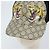 Cappellino GUCCI GG Supreme Web Sherry Line Cap PVC L Beige Red Green 426887 Auth 171533 - vista 8