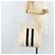 Borsa a Spalla GUCCI Tela Oro Bianco 001 4231 Auth ep13756 D'oro - vista 23