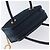 Céline Borsa a mano CELINE Circle Nylon Navy Gold Auth BSZ650 D'oro Blu navy - vista 6