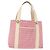 Bulgari Borsa BVLGARI Logo Mania in tela Rosa Argento Auth BSZ642 - vista 2
