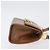 Borsa a Spalla Salvatore Ferragamo Gancini in Pelle Beige Oro Auth BSZ647 - vista 5