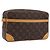LOUIS VUITTON Monogram Compiegne 28 Clutch Bag M51845 LV Auth BSZ636 Monogramma