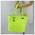 CHANEL Paris Biarritz Tote PM Tragetasche Canvas Grün Neon Grün CC Authentisch BSZ633 - Ansicht 24