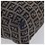 Borsa a mano FENDI Zucchino Canvas Navy Silver Auth BSZ657 Argento Blu navy - vista 11