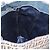 Borsa a mano FENDI Zucchino Canvas Navy Silver Auth BSZ657 Argento Blu navy - vista 17