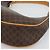 Céline Borsa CELINE Macadam Canvas PVC Pelle Marrone Oro Auth 187973V D'oro - vista 10