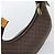 Céline Borsa CELINE Macadam Canvas PVC Pelle Marrone Oro Auth 187973V D'oro - vista 6