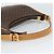 Céline Borsa CELINE Macadam Canvas PVC Pelle Marrone Oro Auth 187973V D'oro - vista 7