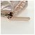 CHANEL Matelasse Pouch Lamb Skin Pink Silver CC Auth 166350SAM Argento Rosa - vista 13