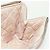 CHANEL Matelasse Pouch Lamb Skin Pink Silver CC Auth 166350SAM Argento Rosa - vista 17