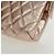 CHANEL Matelasse Pouch Lamb Skin Pink Silver CC Auth 166350SAM Argento Rosa - vista 9