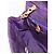 Borsa a Spalla CHANEL con Catena Satin Viola Oro CC Auth 185314 D'oro Porpora - vista 21