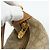 Céline Pochette CELINE Macadam Canvas PVC Beige Oro Auth 176668A D'oro - vista 13