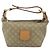 Céline Pochette CELINE Macadam Canvas PVC Beige Oro Auth 176668A D'oro - vista 2