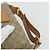 Céline Pochette CELINE Macadam Canvas PVC Beige Oro Auth 176668A D'oro - vista 7