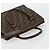 Borsa a Mano FENDI Zucca Canvas Nero Marrone Auth 177879 - vista 6
