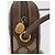 GUCCI GG Supreme Web Sherry Line Bag PVC Outlet 007 754 6112 4030 Auth 179036 Beige D'oro - vista 14