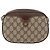 GUCCI GG Supreme Web Sherry Line Bag PVC Outlet 007 754 6112 4030 Auth 179036 Beige D'oro - vista 2