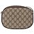 GUCCI GG Supreme Web Sherry Line Bag PVC Outlet 007 754 6112 4030 Auth 179036 Beige D'oro - vista 3