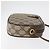 GUCCI GG Supreme Web Sherry Line Bag PVC Outlet 007 754 6112 4030 Auth 179036 Beige D'oro - vista 4