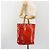 LOUIS VUITTON Borsa Monogram Vernis Reade MM Rossa M91086 LV Auth ka5182 Rosso - vista 24