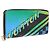 LOUIS VUITTON Epilase Zippy Wallet Long Wallet Blue Black M62268 LV Auth 191544M Nero