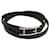 Hermès HERMES Appi 3 Bracelet Leather Black Auth 187888  - view 1