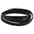 Hermès HERMES Appi 3 Bracelet Leather Black Auth 187888  - view 3