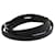 Hermès HERMES Appi 3 Bracelet Leather Black Auth 187888  - view 4