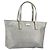 Borsa Tote GUCCI GG implementation PVC Argento 211137 Auth 190504A