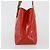 LOUIS VUITTON Monogram Vernis Reade PM Hand Bag Red Rouge M91088 LV Auth ep15057 Vermelho - vista 3