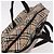 Borsa a mano BURBERRY Canvas 3way Beige Oro Auth mr2653 D'oro - vista 6