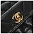 CHANEL Matelasse Chain Backpack Lamb Skin Gold Black CC Auth 189831SV Schwarz Golden - Ansicht 17