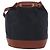 SAINT LAURENT Borsa a Spalla Nylon Nero Oro Auth BA13718A D'oro - vista 2